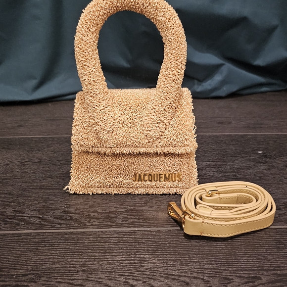 Jacquemus Beige Textured Mini Bag - Picture 1 of 1